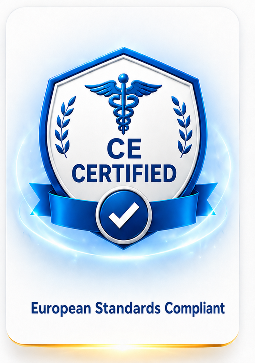 CE Certified and European Standards Compliant